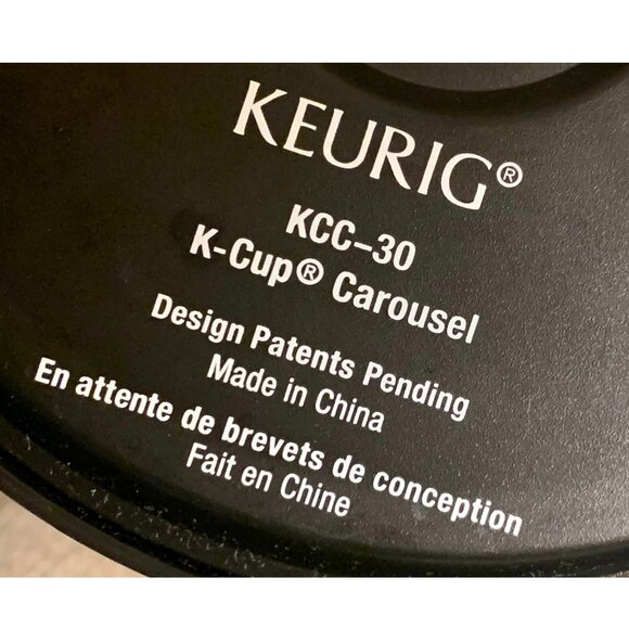 Keurig K Cup Carousel Coffee Pod Holder Storage Tower Organizer Holds 30 KCC-30 - Picture 3 of 3